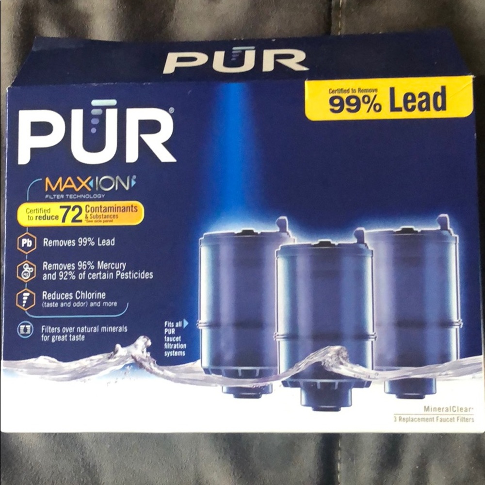 PUR faucet water filter